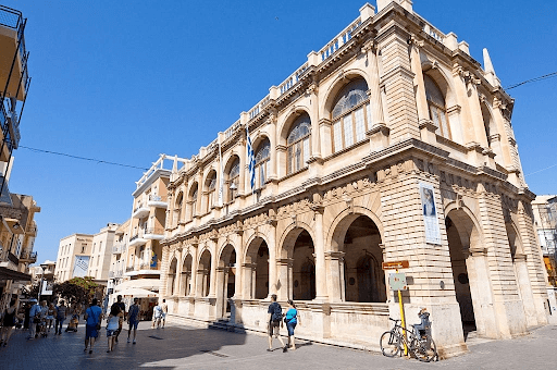 Venetian Loggia in St. Titos Square, things to see in Heraklion
